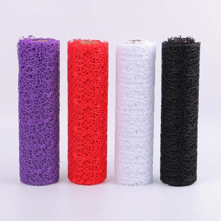 Flower Wrapping Mesh Paper Iregular Hollow Net Wrapper Flower Bouquet Paper for Home And Party Decors Wreath Making