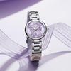 OLEVS Quartz Stainless Purple Women's Watch, Cute, Lightweight, Steel, Waterproof, Luminous, Gift,