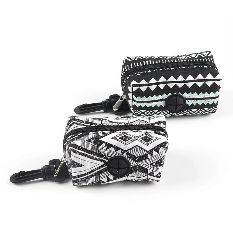 Portable Dog Poop Waste Bag Holder, Outdoor Pets Garbage Bags Organizer, Pet Puppy Cat Pick Up Poop Bag Dispenser