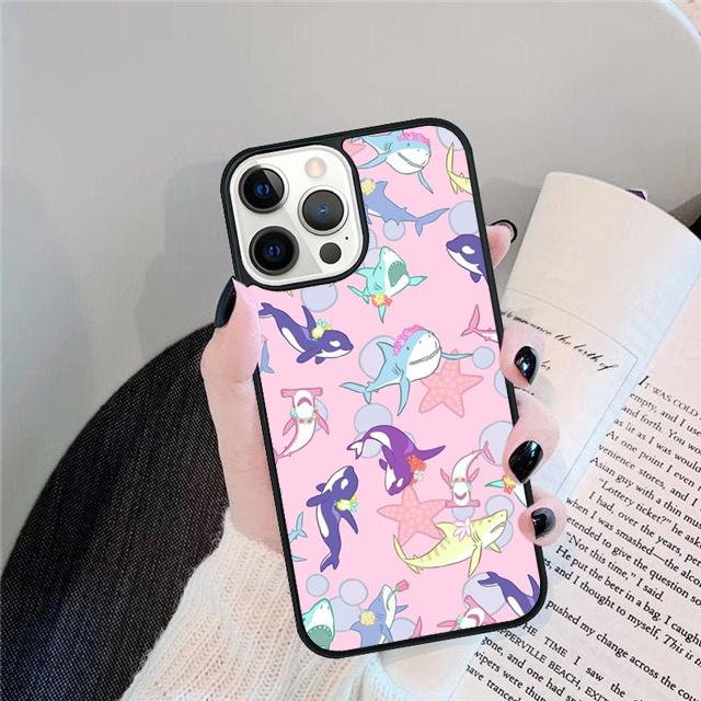 Orcas Whale Phone Case Back Cover For iPhone 17 Air 16 15 14 Plus 11 Pro Max 13 Pro Max 12 Max Coque
