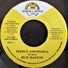 7-дюймовая пластинка BUJU BANTON / PICKNEY - People And People / Mash Mi Head Up none Kings of Kings 2003 Ямайский регги, ска и даб Б/У