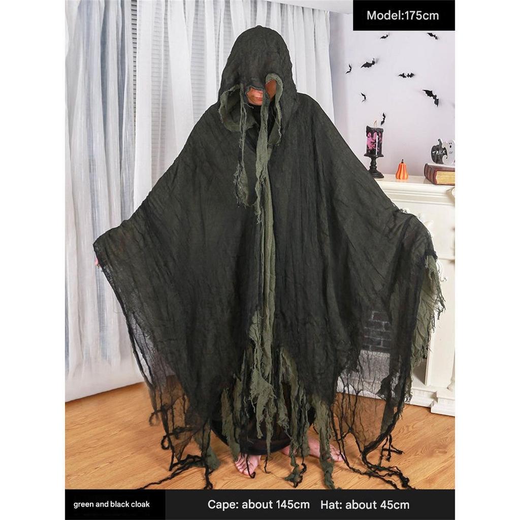 Halloween Rag Cape Red Cape Death Cosplay Costume Weapon Party Dress Up Halloween Props