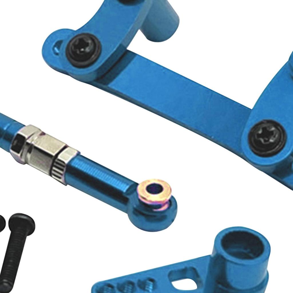 1/16 RC Car Steering Components RC Car Supplies DIY Accs Professional Assembling Replacement for 16102-q132B 16106 RC Vehicle