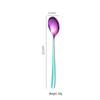 Korean Style Long Handle 304 Stainless Steel Ladle and Soup Spoon Set
