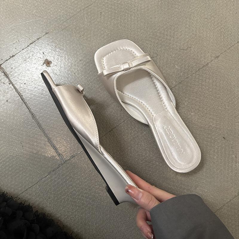 2025 Summer Women Casual Open Toe Slippers Fashion Comfort Wedges Heel Beach Vacation Slides Shoes