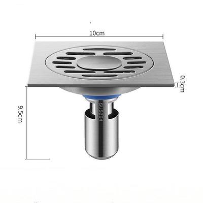 CHENDU 304 Stainless Steel Floor Drain (2-Pack)