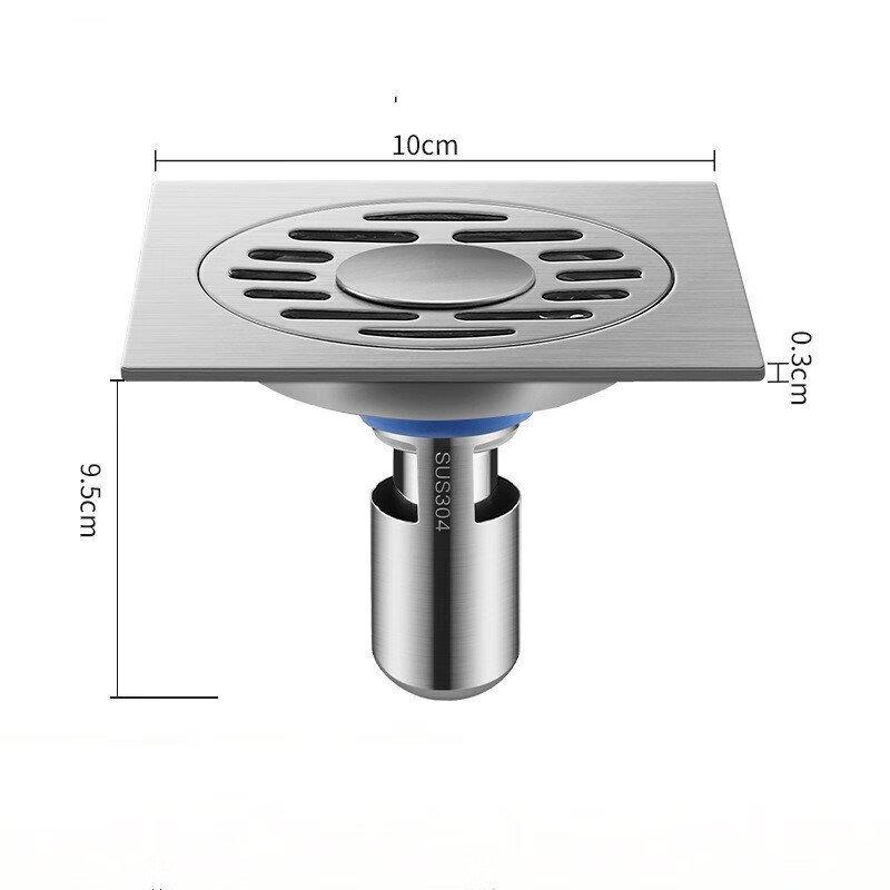 CHENDU 304 Stainless Steel Floor Drain (2-Pack)