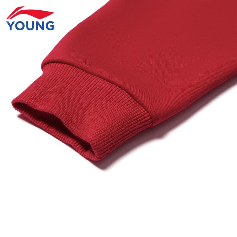 Li-Ning Kids' Fleece-Lined Crewneck Sweatshirt