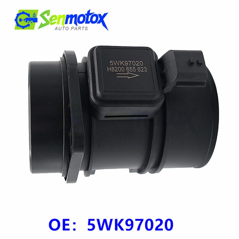 5WK97020 For RENAULT Duster Kangoo Nissan Opel Vauxhall Dacia 8200651315 H8200655623 Mass Air Flow Meter MAF Sensor 8200655623