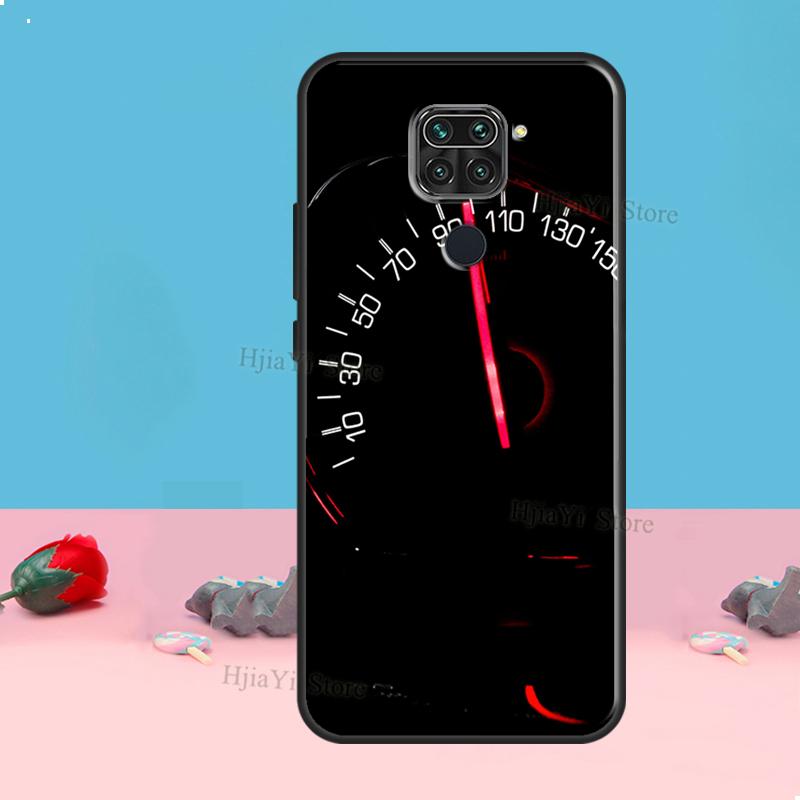 Speedometer Car Case For Redmi Note 8 9 10 11 12 Pro Plus 10S 11S 12S Cover For Redmi 9C 10A 10C 12C Coque