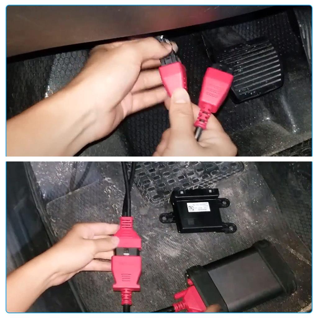 Cable Adapter Chrysler 12+8 Programming Cable Connector OBD2 Diagnostic Cable
