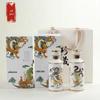 Jingdezhen Ceramic Dragon & Phoenix Wine Bottle: Sealed, Elegant Design, Perfect for Wine Soaking