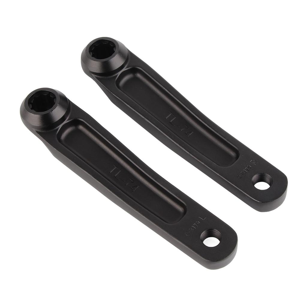 2PCS Crank Arm Set 170mm Aluminum Alloy ISIS Electric Cycle Mid Motor Cranks Essential Parts