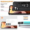 For Samsung Galaxy A15 4G/5G Case Rotation Ring Kickstand PC+ TPU Phone Cover