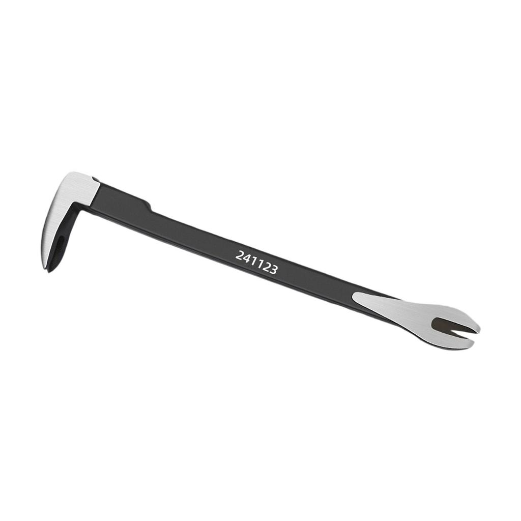 Professional Pry Bar Tool Nail Puller For Woodworking Construction Featuring Sharpened Claw And Shock Resistant Design