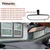 RLB-HILON Rear View Mirror Compatible With Honda Accord 1998-2013, For Honda Civic 2006-2011, For Odyssey 2000-2004, For Pilot 2002-2008, Day/Night