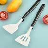 7Pcs Soft Silicone Cooking Spoon And Spatula Set Kitchen Tool With Ergonomic Handles For Nonstick Cookware
