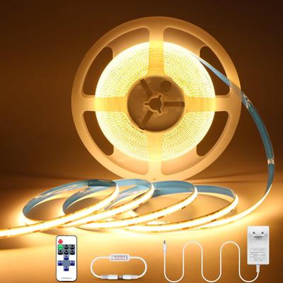 RF Fernbedienung LED Streifenlicht COB Küche Dimmbare Wandleuchte Flexibles Band Unterbauleuchte mit EU Stecker