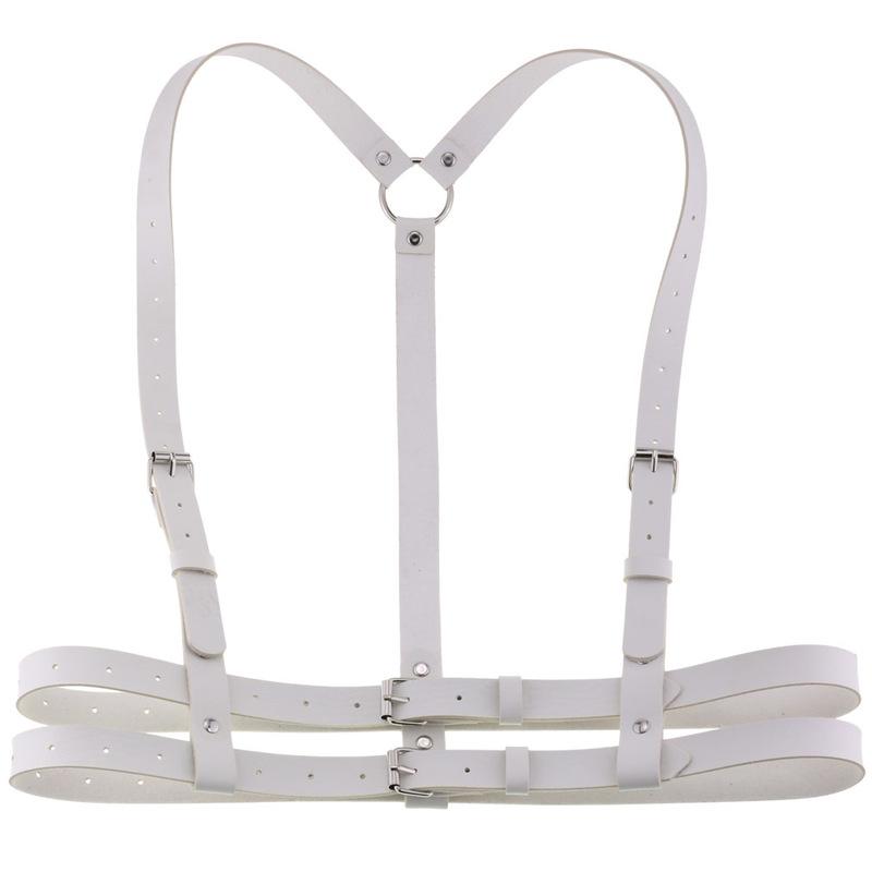 Decopunk New Leather Harness Garters Sexy Lady Body Bondage Lingerie Cage Sculpting Harness Goth Harajuku Suspenders Sword Belt