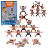 Hercules Balance Stacking Building Blocks Stacking Arhat Early Childhood Educational Parent-child Interactive Toy Sticker Stacking Fun