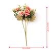 Rose Wedding Artificial Flower Bridal Bouquet Diy Wedding Home Table Center Decoration Simulation Plant Shoot Prop Fake Flower