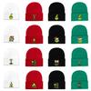 The Grinch Print Knit Hat With Earmuff Protection For Winter Warmth And Unisex Use