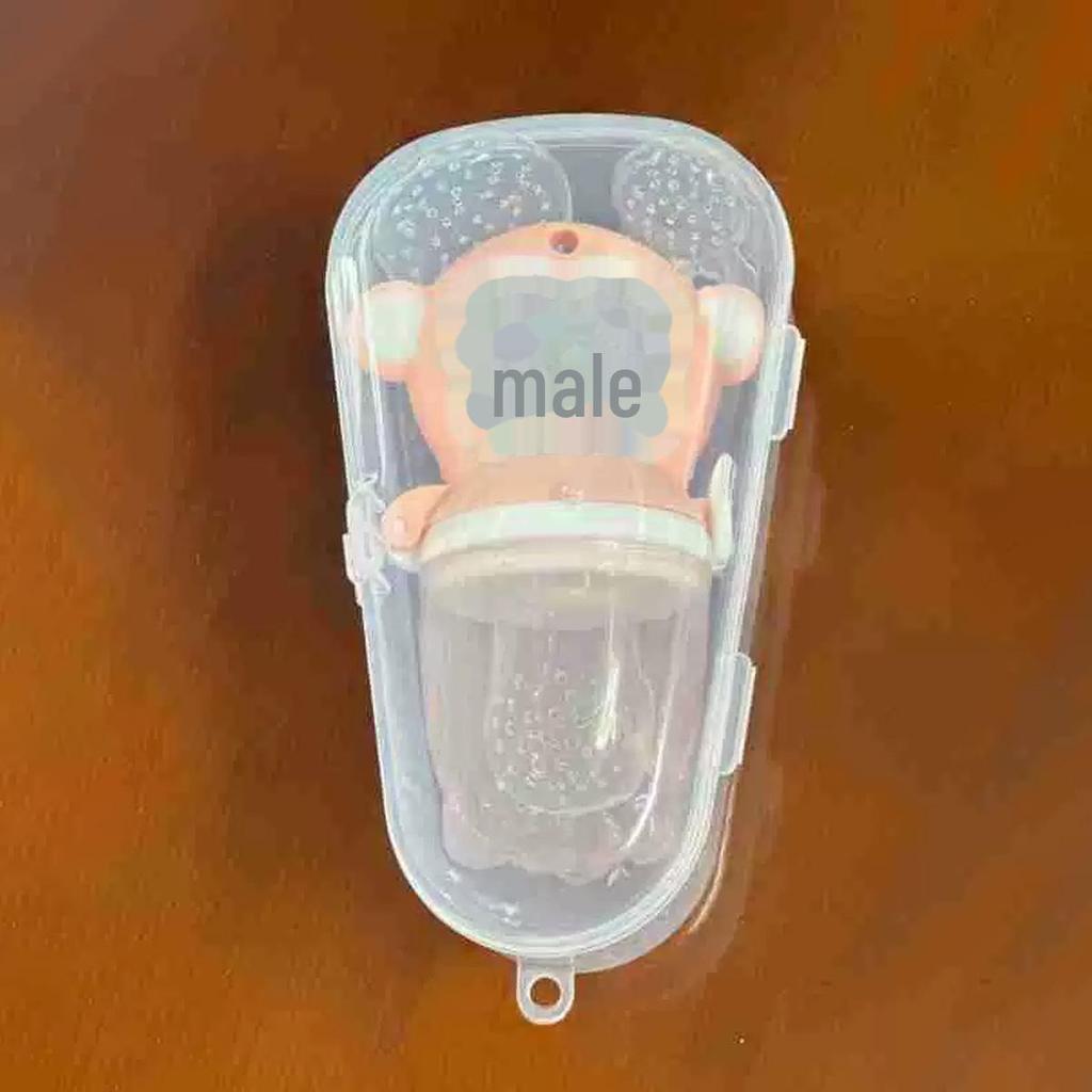 "Silicone Baby Fruit and Vegetable Feeder Pacifier"