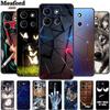 For Infinix Note 30 5G Case Animals TPU Soft Silicone Cover Phone Cases for Infinix Note 30i Note30 5G Fundas X6833B Wolf Coque