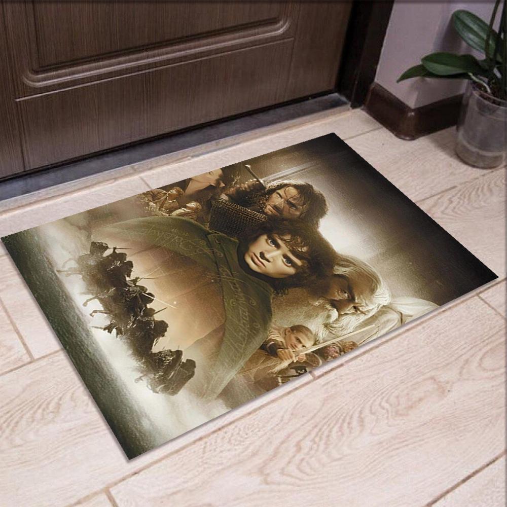 The Lord of the Rings Printed Carpet,Rug,for Office Chair Living Room Bedroom Kitchen Room Decor Gifts.