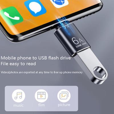 USB 3.0 auf Typ-C-Adapter, OTG auf USB C, USB-A auf Micro-USB-Typ-C-Anschluss