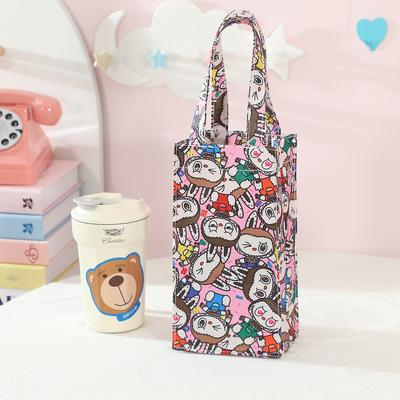 POP MART Vodotěsná taška na hrnek Taška na konvici Studentská mini taška Tote Taška na ochranu životního prostředí Taška na uložení deštníku