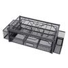 2 Tier Coffee Pod Holder Coffee Capsule   Pull Out Drawers for Kitchen Countertop Coffee Station Black