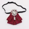 Starry Cat Rhinestone Bow Tie: European & American Fashion Lapel Flower, S264.