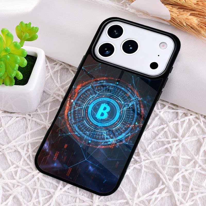 BTC Bitcoin Phone Case for iPhone 17 Air 16 15 11 12 14 13 Pro Max Shockproof Cover