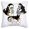 Fashion Luxury Cute Mofusand Cat Pillow Covers Cartoon Sofa Decorative Home Double-Sided Printing Short Plush Cute Cushion Cover