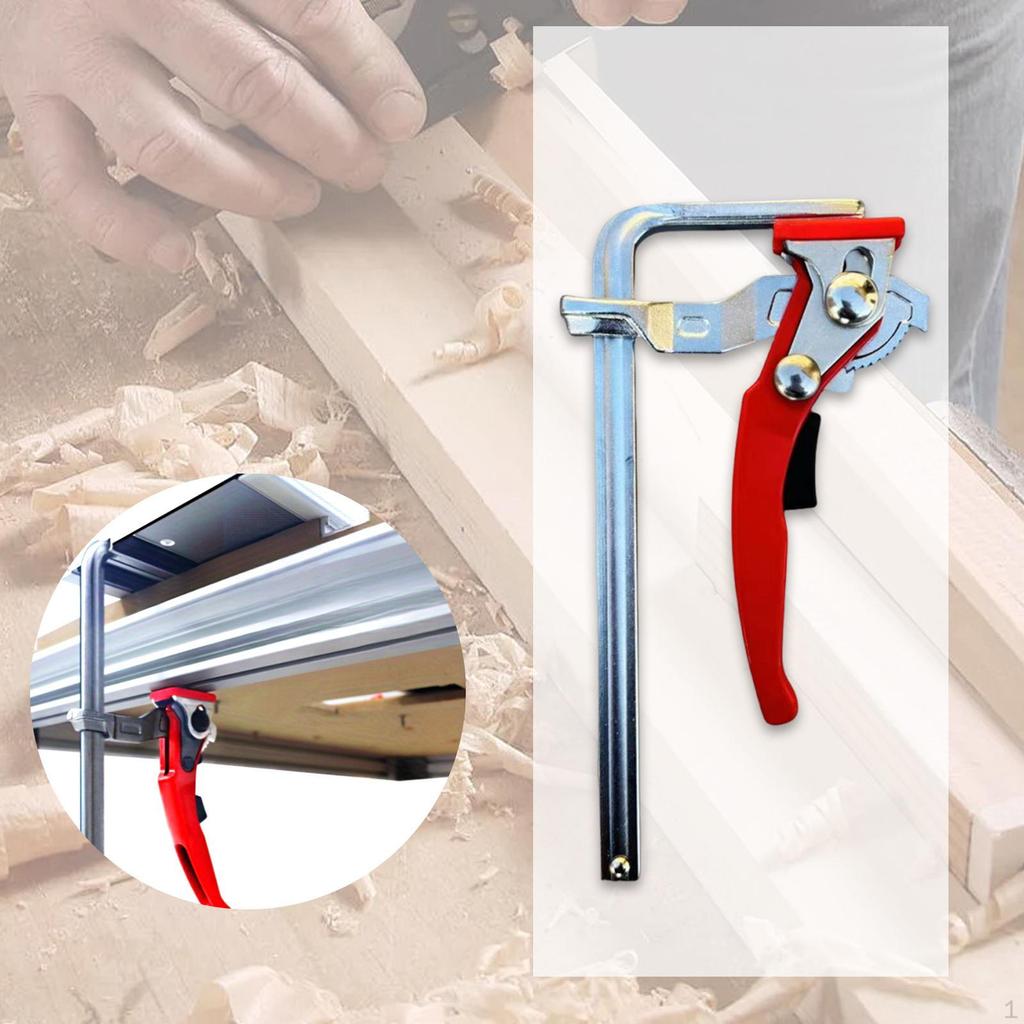 Circular Clamp with Guide Rail, Woodworking Tool for Table And Cutting