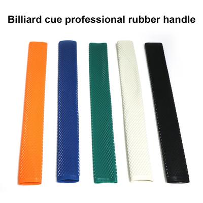 1PC Queue de billard professionnelle manche en caoutchouc pour Nine-Ball 1/2 Queue de billard américain manche arrière antidérapant silicone étui en cuir