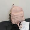 Backpack Fashion Premium Texture Design Handheld Student School Bag Retro Travel Backpack
