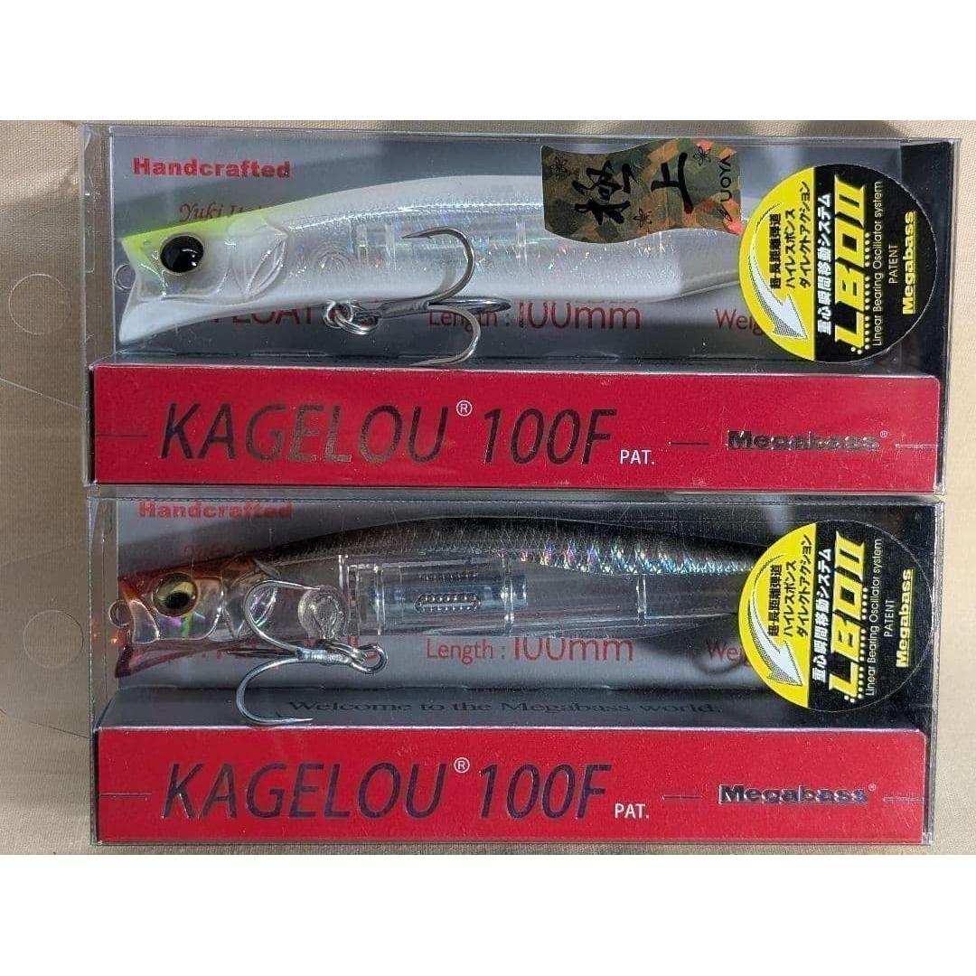 Used [New unopened item] Megabass Kagerou 100F Crystal Shad Naminohana