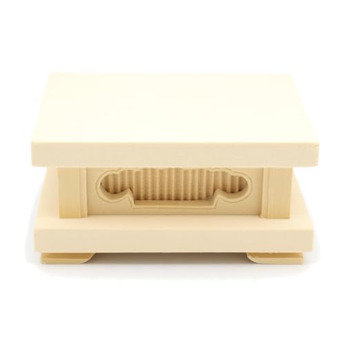 

Kurita s Special Buddhist Statue [Wood Carving Buddhist Altar] Square Base, Small (W10cm, D8cm, H5cm) Made of Cypress Wood 19412