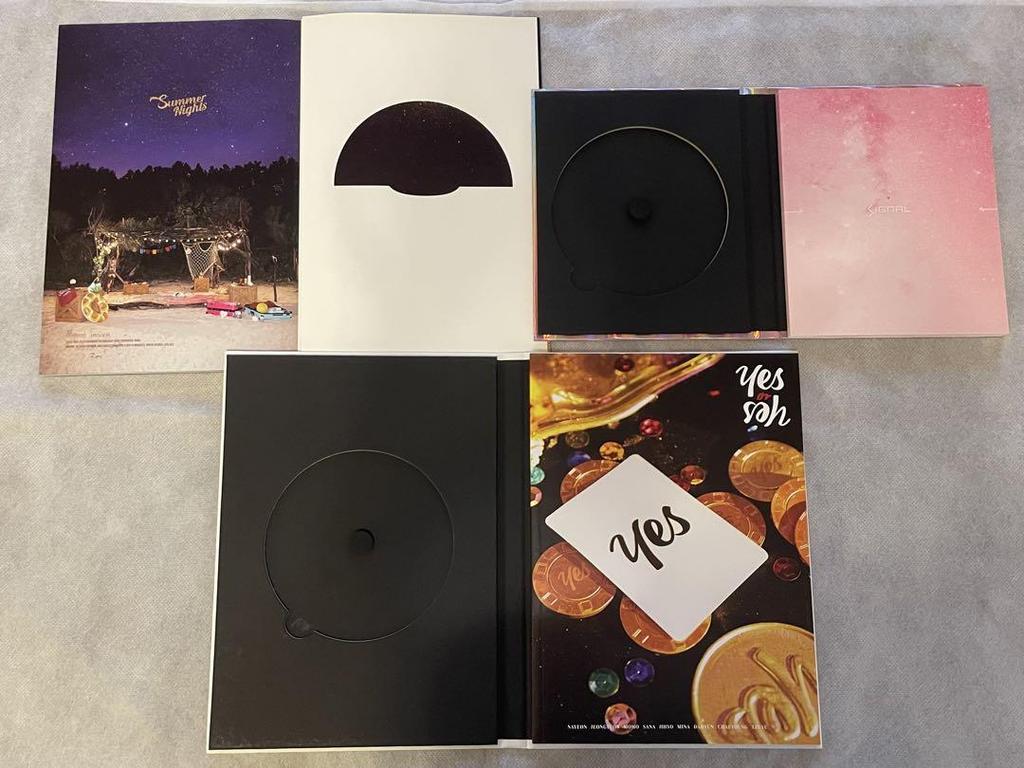 [USED] TWICE Album Goods Set