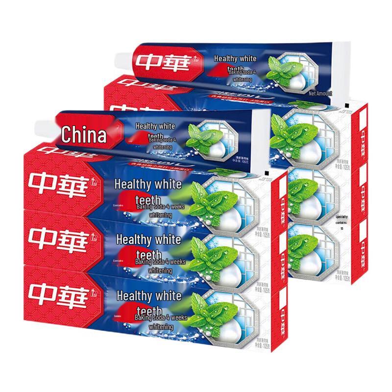 

Zhonghua Healthy White Baking Soda Mint Toothpaste