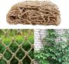 Rede de Suporte para Plantas, Plantas Trepadeiras Legumes Feijão-vagem Ervilhas Doces, Treliça de Jardim Planta Trepadeira Rede Natural com Corda de Juta para Fixação
