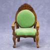 Miniature Dollhouses Display Armchair Chair Model 1/12 Scale, Realistic Zakka Vintage Chair Dollhouses Miniature