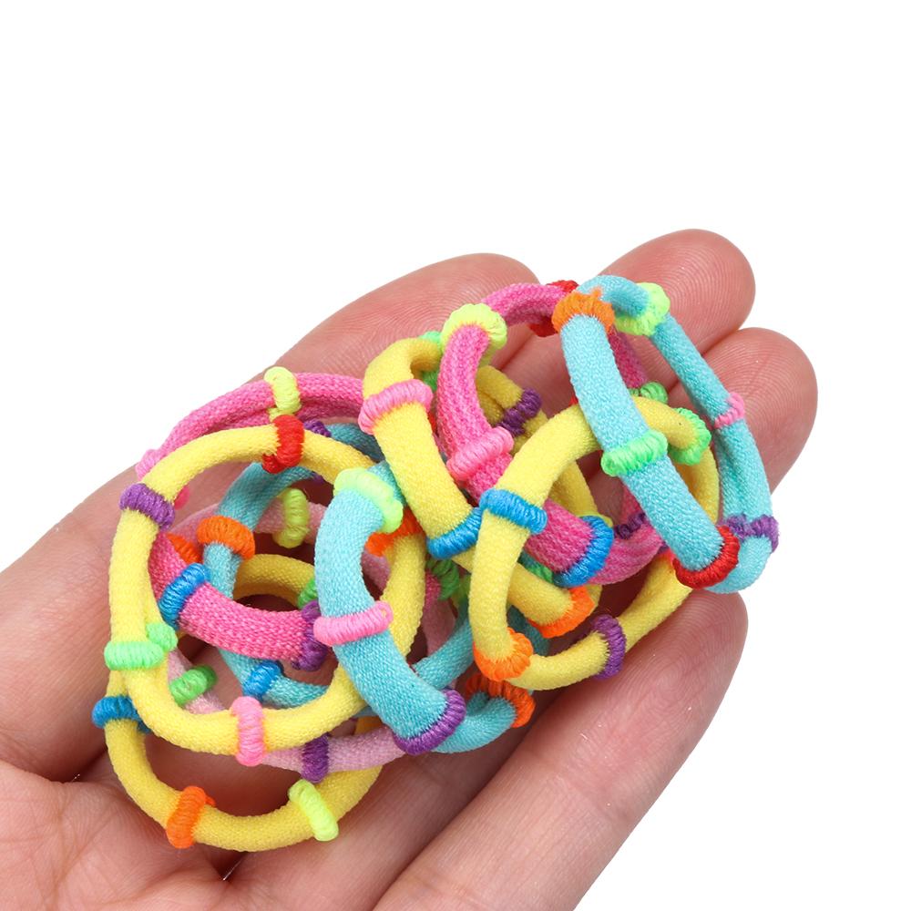 220PCS/Set Candy Color Kids Girls Gifts Hairpin Hair Clip Hair Rope Accessories