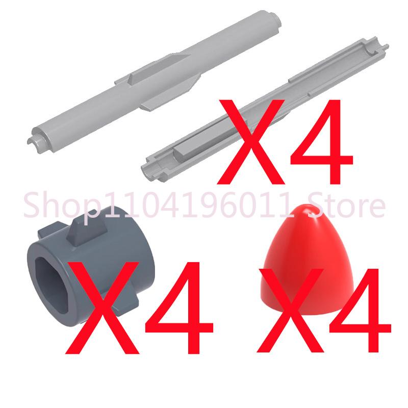 MOC Military Building Blocks Accessories Missile Rocket Nuclear  Assembly Models Compatible With Toys Kid Gift Bricks X053 DIY