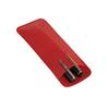 Caneta Tochigi Genuína Fabricada em Suporta 3 [Jamale] Estojo, Couro, Couro, Japão, Fino, Canetas, Masculino e Feminino (Vermelho)