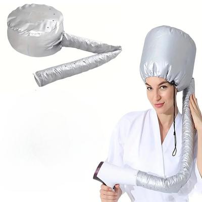 Tragbare Haartrockenhaube Einstellbare Netz-Plopping-Kappe zum Trocknen von lockigem Haar Netz-Haartrockenhaube Soulta Netz-Plopping-Haube