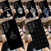 Middle Finger For Samsung Galaxy S24 S23 Ultra S22 S20 S21 FE S8 S9 S10 Note 10 Plus 20 Ultra Phone Case