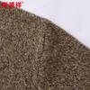 Hengyuanxiang Men's 100% Pure Wool Half-Turtleneck Sweater